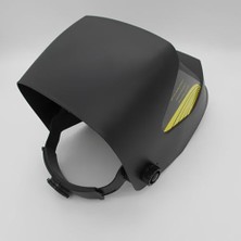 Mabeyn Güneş Enerjili Pilli Otomatik Kararan Baş Maskesi Siperlik Kartuşlu Kaynak Gözlüğü Ayarlanabilir