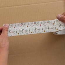Mabeyn Dekoratif Ambalaj ve Paketleme Bandı 45 mm x 25 mt Ayıcık
