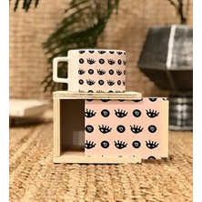 Mabeyn Giftmoda Nazar Göz Tasarımlı Kutulu Kupa