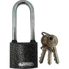 Mabeyn Kilit 40 mm Uzun Kancalı Döküm Asma Kilit