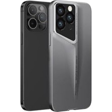 Mabeyn 15 Pro Kılıf Ultra Ince Kamera Korumalı Sert Rubber Procase Kapak-Titanyum-Gri