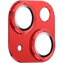 Mabeyn 13 ile Uyumlu Kamera Lens Koruyucu Çerçeveli Koruyucu Cl-03 Kırmızı