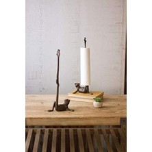 Mabeyn Kalalou Kağıt Havlu Tutacağı, Metal, Kahverengi, Tek Boyut