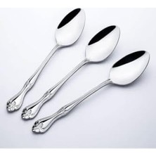 Mabeyn Lalezar Sade 6'li Yemek Kaşık Takımı