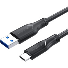 Mabeyn USB 3.0 To Type-C 60W 10GBPS Data ve Şarj Kablosu 1 Metre