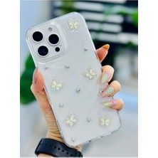 Mabeyn 16 Promax ile Uyumlu Inci Kelebek Tasarımlı Oyuncaklı Silikon Kılıf