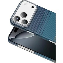 Mabeyn - 17 Pro Max ile Uyumlu Kılıf ile Uyumlu Şarj Özellikli Ultra Slim Aramid Karbon Fiber Kevlar Kapak - Ay Doğumu