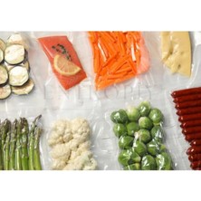 Mabeyn 50 Adet Tırtıklı Vakum Poşeti Seti 15X20 cm – Gıda & Ev Tipi Vakum Paketleme Poşetleri – Sızdırmaz, Dayanıklı, Et, Sebze & Hazır Gıdalar Için Uyumlu (15X20 Ebatlarda 50 Adet)