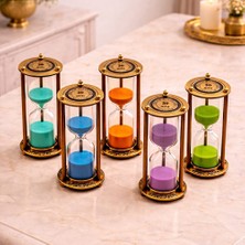 Hediye Bahçesi 30 Dakikalık Metal Vintage Kum Saati