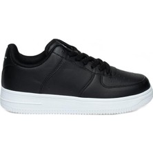 Bestof 042 Siyah Beyaz 40-44 Günlük Unisex Spor Ayakkabı