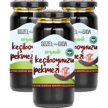Güzel Ada Gıda Organik Keçiboynuzu Pekmezi 3x290 Gr (Soğuk Sıkım)