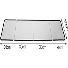 Mabeyn Tineke Ocak Arkası Koruyucu Yağ Sıçratmaz Panel Büyük Boy 30+30+30+30