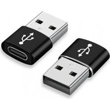 Thentech Type-C Dönüştürücü USB Den Type-C Çevirici Dosya Veri Aktarımı Kurulum Gerektirmez Tak Çalıştır