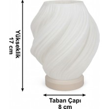 My Craft 3D MYCRAFT3D Estetik Spiral Gece Lambası - Işık Oyunlu Dekoratif Ambiyans Aydınlatma