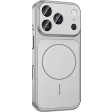 Mus10 Apple iPhone 17 Pro Max Uyumlu Kılıf Magsafe Şarj Özellikli Tam Kamera Lens Tam Korumalı Kapak