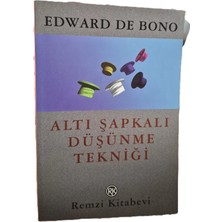 Remzi Kitabevi 6 Şapkalı Düşünme Tekniği - Edward De Bono 200 Sayfa Ciltsiz Yayın 2021