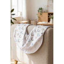 Hamur Fermuarlı Yıkanabilir Çift Taraflı Yenidoğan Hamile Anne Bebek Emzirme Yastığı Minderi Kılıfı Gökmvi