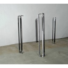 Beasym Metal Profil Ayak Çalışma Masası Ayağı Düz Masa Ayağı 70 cm