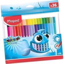 Maped Color Peps Ocean Keçeli Kalem 36 Renk