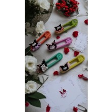 Famemus Accessory Kuromi Figürlü Renkli Toka Seti - 5'li