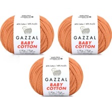 Gazzal Baby Cotton Amigurumi Ipi 50 Gr. 3 Adet 3465