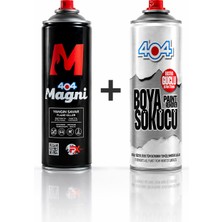 404 Magni Yangın Söndürücü & Boya Sökücü Sprey Seti Ekstra Güçlü | Araç, Mutfak ve Sanayi Kullanımı