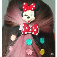 Famemus Accessory Minnie Mouse Temalı Toka Seti – Sevimli Kız Çocuk Toka Okul, Doğum Günü Partileri ve Özel Günlerde.