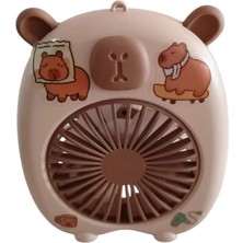 Famemus Accessory Capybara Masa Üzeri Fan 3 Kademe 12 cm