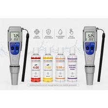 Adwa AD12 Ph Metre + AD32 Ec/tds Metre + Ph 4.01 + Ph 7.01 + 12.88 Ms + Koruma Sıvısı Seti