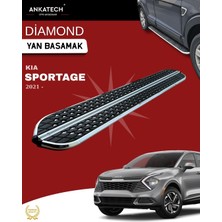 Ankatech Kia Sportage 5 diamond krom Yan Basamak 173 cm 2021 Üzeri
