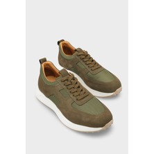 Capone Outfitters Rollo Hakiki Deri Süet Erkek Günlük Şık Spor Ayakkabı Sneaker