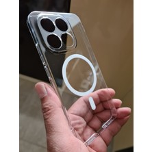 Pirok Store Xiaomi Mi 15T Magsafe Uyumlu Sararmaz Sert Mika Kristal Netliğinde Ultra Ince Hafif Pc Kılıf