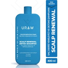 Uraw Saç Derisi Yenileyici ve Detoks Şampuanı| Scalp Renewal 400 ml