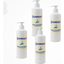 Dermosept Hibisanol El ve Cilt Ansiteptiği Klorheksidin %2 500ML - 4 Adet