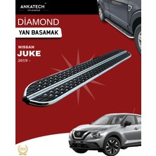 Ankatech Nissan Juke 2 diamond krom Yan Basamak 173 cm 2019 Üzeri