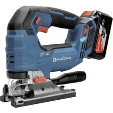 CTR Ticaret Dong Cheng DCMQ85 20V 4.0AH Çift Akülü Kömürsüz Profesyonel Dekupaj Testere