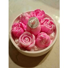 Dust Candle Studio Dekoratif Kasede Kokulu Lale Mum
