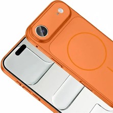 Mus10 Apple iPhone 17 Air Uyumlu Kılıf Magsafe Şarj Özellikli Tam Kamera Lens Tam Korumalı Kapak