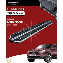 Ankatech Nissan Qashqai diamond krom Yan Basamak 173 cm 2007-2014