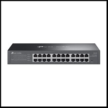 Omada ES224G, 24 Port Gigabit,  Yönetilebilir, Metal Kasa Masaüstü/vesa Switch