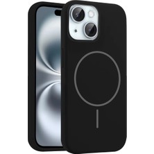 Hayat Store Joko Apple Iphone 15 Kılıf Jully Magsafe Kapak - Siyah
