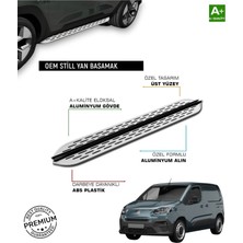 Tuna Oto Fiat Doblo Uzun Şase Uyumlu 2023 2024 2025 2026 2027 Araca Özel Yan Basamak