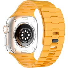 Hayat Store Apple Watch Ultra 49MM Wowen Kordon (Saat Değildir) - Sarı