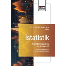 Eğitim Yayınevi Istatistik Alanında Uluslararası Araştırmalar-Iıı
