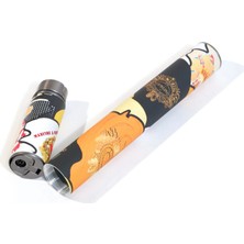 Cohiba 55.yıl Desenli Çakmak ve Puro Tüpü CCM0796
