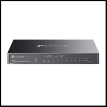 Omada ES210GMP, 10 Port Gigabit, 8 Port Poe+, 1port Gigabit Combo Sfp, 123W, Yönetilebilir Metal Kasa Masaüstü/vesa Switch