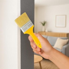 Enyaza Home 3’lü Kestirme Boya Fırçası Seti – Plastik Saplı, Sentetik Kıllı, Duvar, Ahşap ve Hobi Boyaları Için Uygun Fırça Seti (No: 2-3-4)