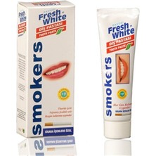 Fresh White Smokers Diş Pastası 90g Dişlerin Doğal Beyazlığını Koruyan Özel Formül