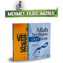 MYBEDESTEN Mehmet Yıldız Vesvesen + Allah Sevdiğine Dert Verir 2 Kitap Imzalı