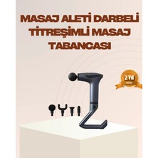 Teknodayım Şarjlı Taşınabilir 3in1 Titreşimli Masaj Aleti Esneme Bantlı